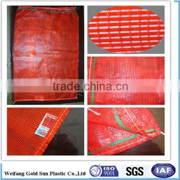 pp tubular mesh bag for onion garlic potato