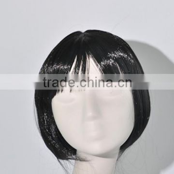 100% synthetic hair BOBO head student short straight hair wig N212