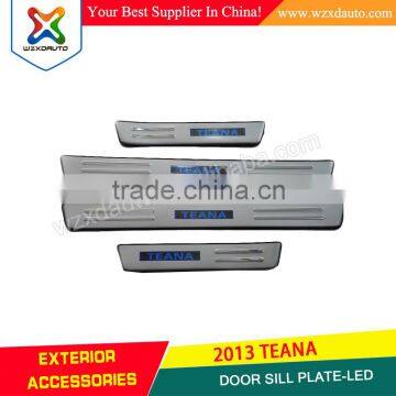 LED 4 DOOR SILL SCUFF PLATE DOOR SILL PLATE COVABS LED DOOR SILL PALTE-LED FOR TEANA ALTIMA 2013