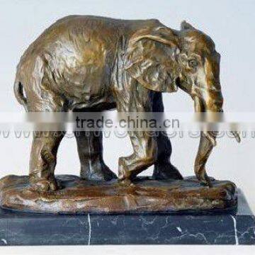 Beautiful elephant sculpture bronze