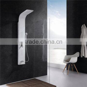 Multi-function bathroom accessories set stainless steel shower panel