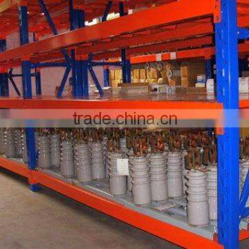 Sheet steel plate rack