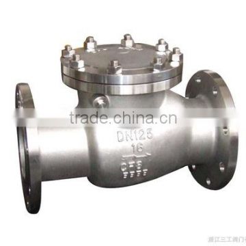 Stainless Steel 6 Inch Swing Check Valve dn150