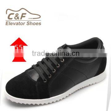 height increasing black color sneakers shoes