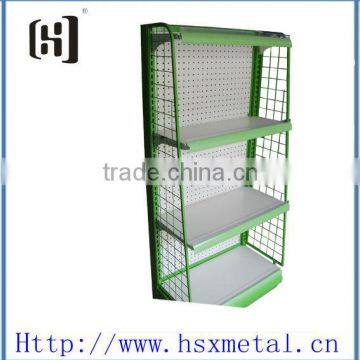 supermarket metal display stand clothes HSX-S625 metal exhibition stand