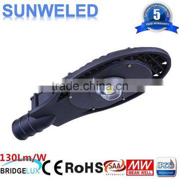 DC12V 24V 36V 50W Cobra Head Streetlight 50w 60w 80w 100w 120w 150w with UL MEANWELL