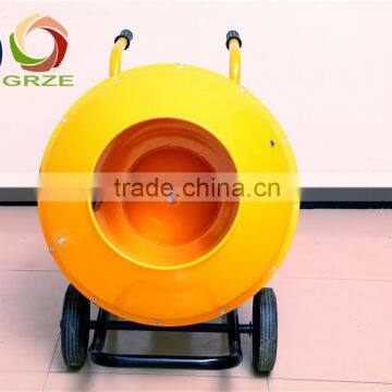 Long Life Span 2 Wheels Mini Mobile Cement Mixer With Ring Gear