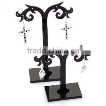 acrylic jewellery display for one pair earring