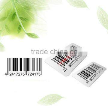 custom PVC adhesive barcode label stickers printing