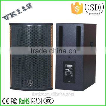 single 12" two-way full range speaker ktv speaker sound box VK112