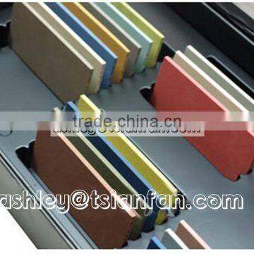 countertop cardboard retail display boxes/stone samples display box rack PB004-1