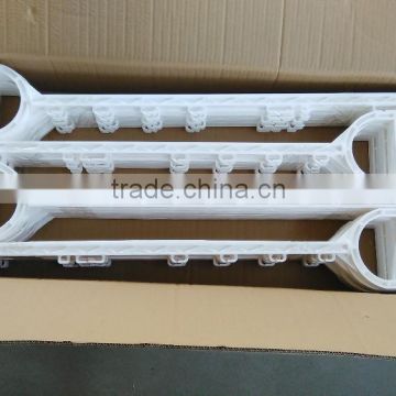 Resistant durable electric plastic fencing post