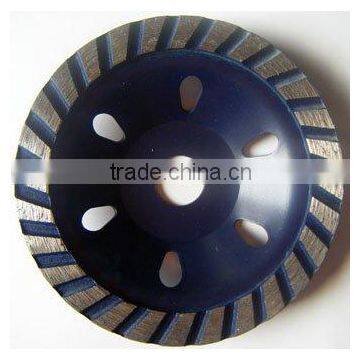 diamond turbo cup pad for grinding hard stones
