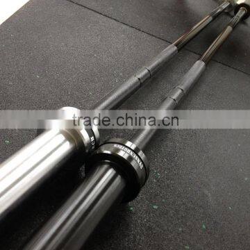 Black Zinc Plated Olympic Barbell Loading Weight 1800LB /Barbell Sleeve Colard Band LOGO avaiable