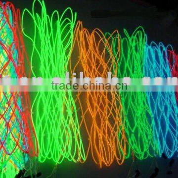 glowing EL wire colorful for festival