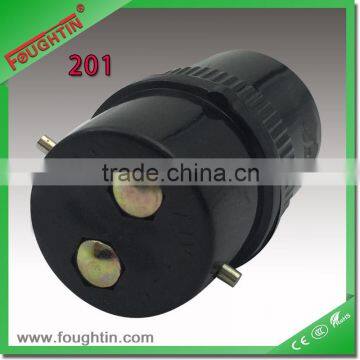 B22 Lamp Holder Black Color Plastic Lampholder photo-3