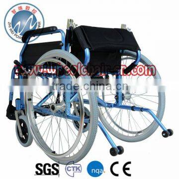 Strong Frame Life Long Warrenty Foldable Aluminum Lightweight Wheelchair photo-2