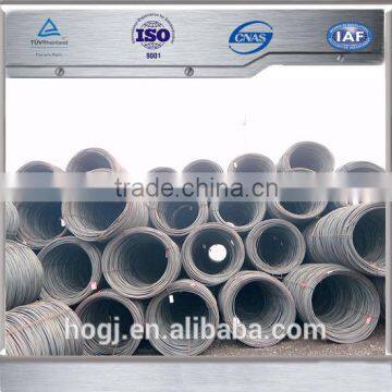 Q195 Q235 SAE1006 1008 Hot Rolled Steel Wire Rod