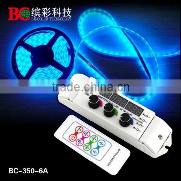 DC12V-24V led lamp rgb controller led module controller Wireless remote rotary knob manual switch