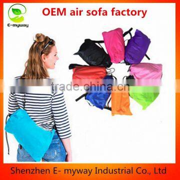 2017 Fashion Popular Lazy Lamzac Hangout Inflatable Air Sleeping Bag