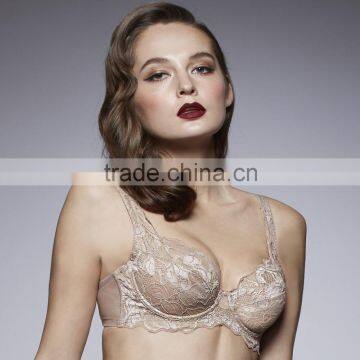 ORA2022 Popular Odm Oem Women Ladies Underwear Push up no Padded Sexy Natural Lace Bra photo-4