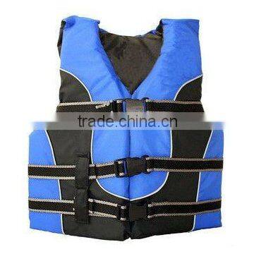 Youth boating vest for kids between 50 and 90 pounds