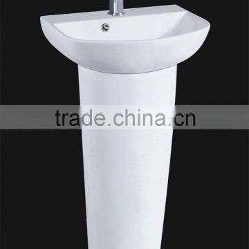 9122 Sanitary wares made in china wash basin with pedestal