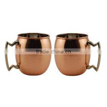 Pure Copper Moscow Mule Mug Copper Mugs FDA SGS Mug photo-2
