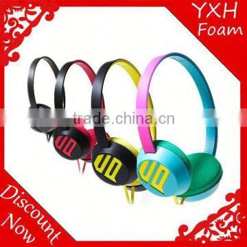 Real Factory Eco-friendly Oem Foam Ear Cushion Headphone Earpad Sponge Cover for Various Headphones photo-4