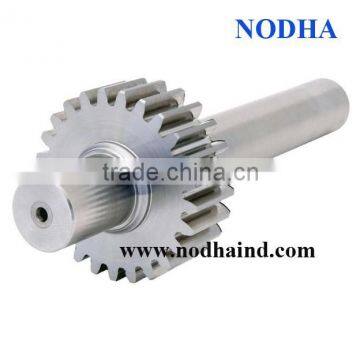 Zinc plated pinion gear shafts