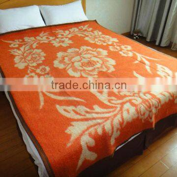 2015 Jacquard Style and Acrylic Material Blanket