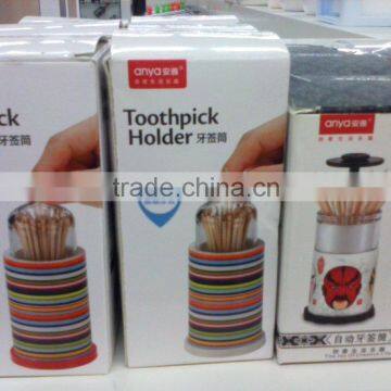 Single or or Double Point Bamboo Toothpicks photo-4