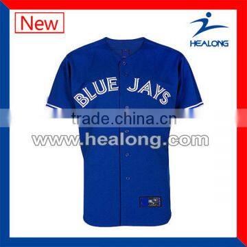 OEM Custom Sublimation Blue Jays Team Set Baseball Jersey Uniform Shirts