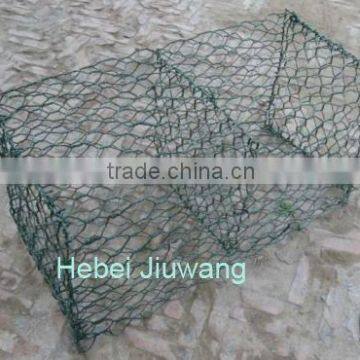 PVC coated gabion box (used for retaining wall)