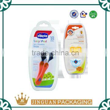 Eco-friendly material disposable plastic blister packaging