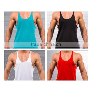 2015 Fifo Sports New cotton design Custom Gym Singlets