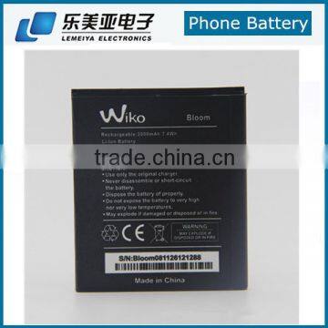 2000mah Li-ion Spice Mobile Battery for Wiko Bloom