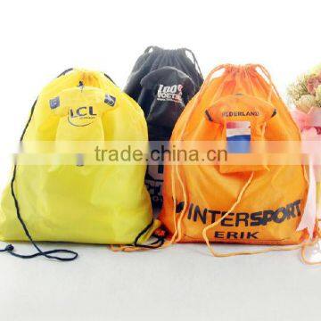 Waterproof polyester bag/recycled polyester bag/210d polyester string bag
