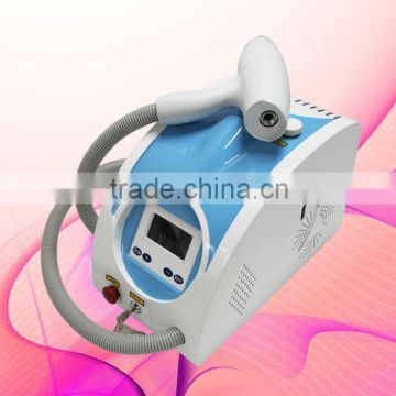 Professional Portable Q Switched Laser Tattoo 0.5HZ Removal Machine For Coffe Spot Removal--D006 1500mj