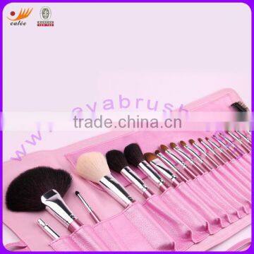 High Quality and Brand New Pro Makeup Brushes Set with Handy and Roll-up Soft Pouch