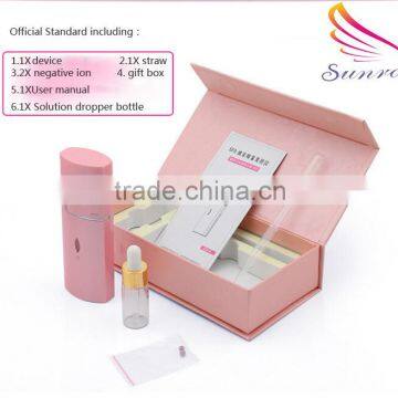 Christmas Gift Economic Handle Home Use Portable Mini Personal Humidifier Facial Sauna Equipment photo-2