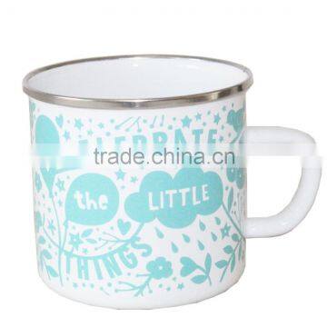 GRS Printed Decal enamel mug