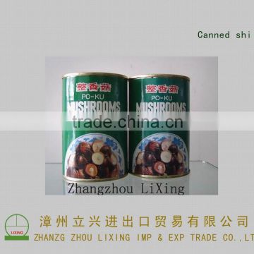 Canned shiitake