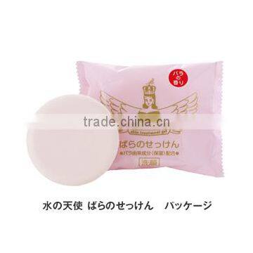 MIZUNO TENSHI Rose Essence Moisturizing Facial Cleansing Soap 90g Made in Japan