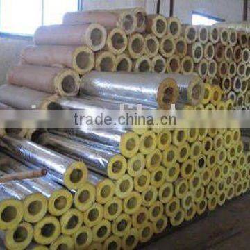 Facing aluminum foil glass wool pipe