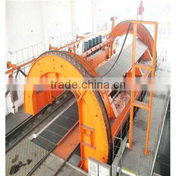 single rotary railcar dumper for power plant