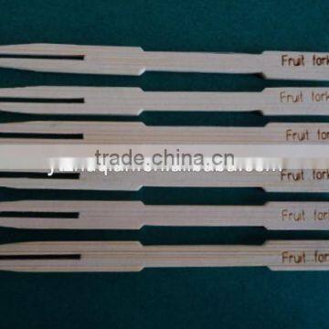 Bamboo fruit fork art and craft