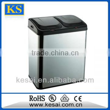 Automatic Double Sensor trash can bin