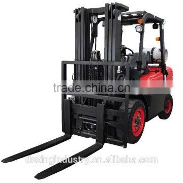 China New Forklift 8000lb Triple Mast Lp Gas - Pneumatic Forklifts