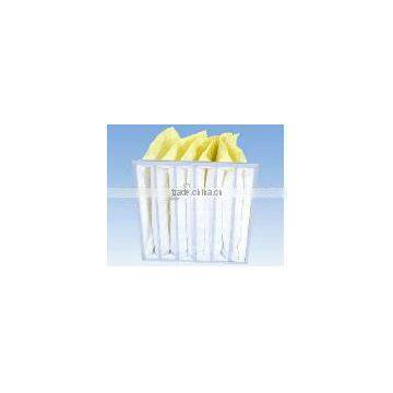 Air Conditioner And Medium-Efficiency Bag Filter